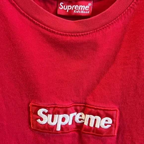 Supreme Box Logo Red Tee t shirt - Picture 2 of 6